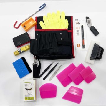 AE-997 - Vinyl Car Wrapping Tool Kit with Replacement Felt – A&E QUALITY  FILMS & TINTING TOOLS